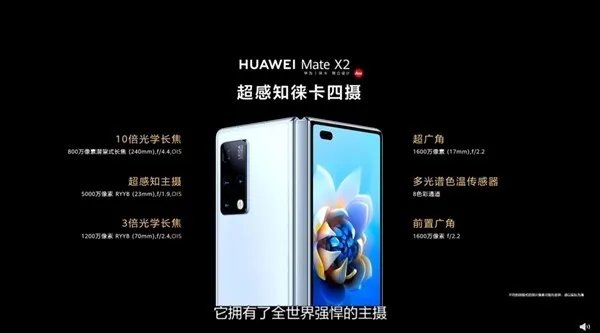 一文看懂华为Mate X2发布会所有亮点