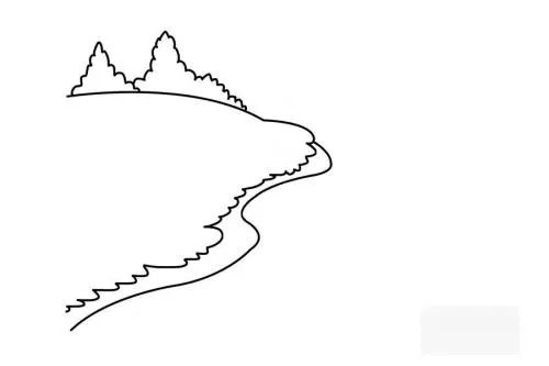 我的家乡怎么画简单又漂亮