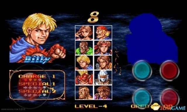 双截龙格斗出招表 双截龙全角色格斗出招表汇总