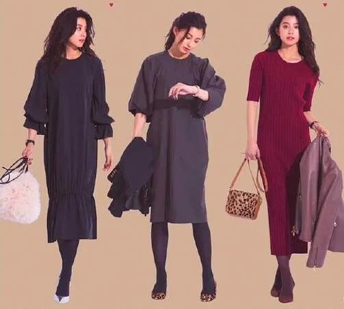 秋冬连衣裙怎么搭配好看