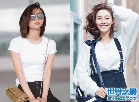 王珞丹和白百合对比照，撞脸不可怕谁出轨谁尴尬 