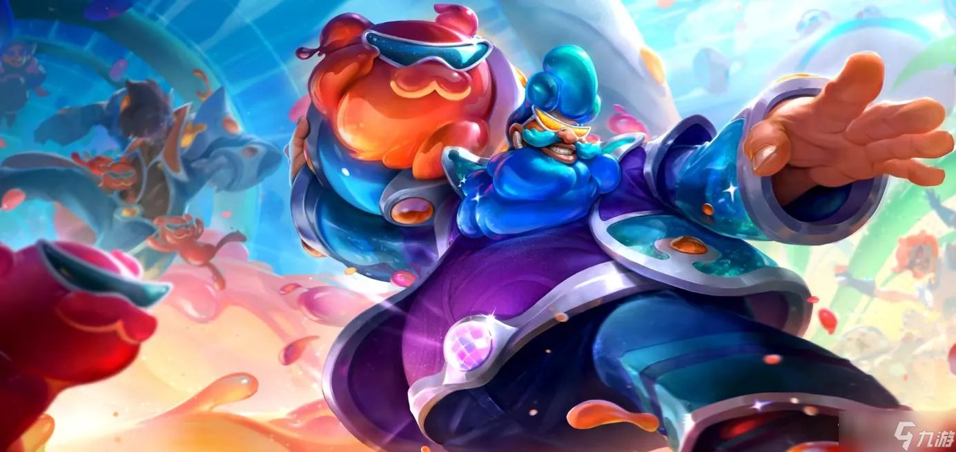 《英雄联盟》太空律动酒桶皮肤特效一览