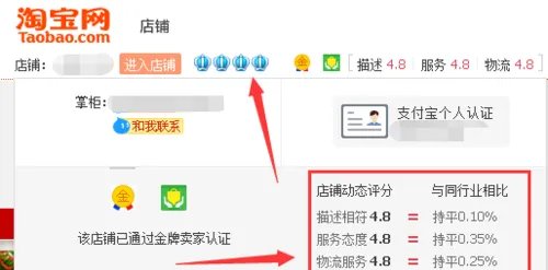 淘宝信誉度怎么看