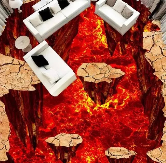 这才叫3D地板,你家的只能叫地面!