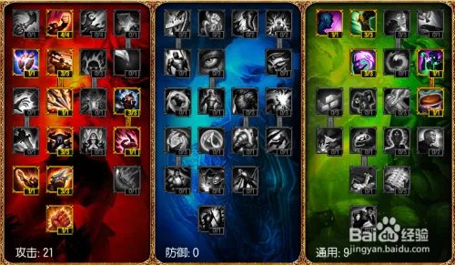 德玛西亚天赋加点