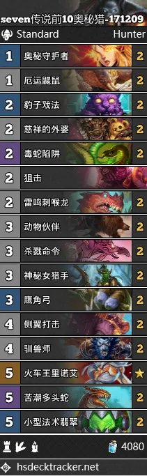 《炉石传说》狗头人猎人卡组大全