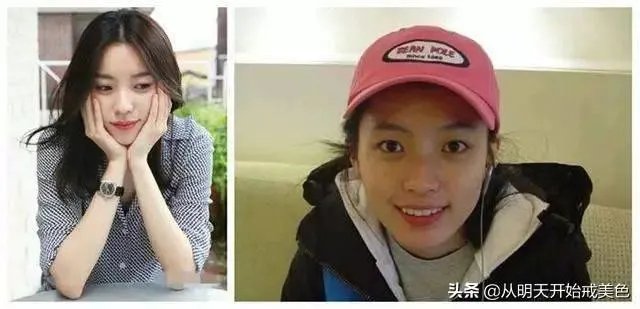 韩国女星素颜差别大吗？