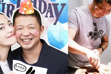 姚晨庆生老公晒照 贴脸合照超级甜蜜