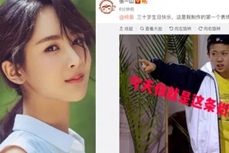 杨紫迎26岁生日 张一山的祝福很独特