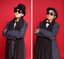 孙女为爷拍艺术照爷爷会喜欢吗？