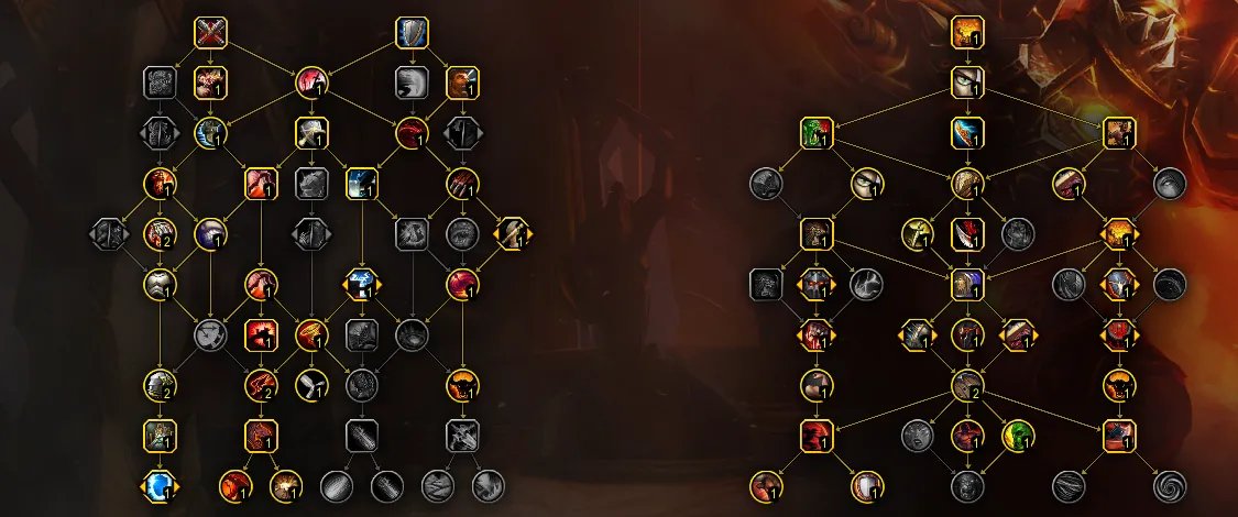 魔兽世界10.0防战练级天赋推荐