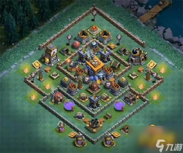 《部落冲突》八本神阵阵型布局 八本最强阵型大全