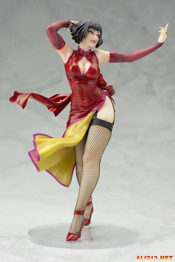 渔网旗袍装诱惑无限！《铁拳》安娜·威廉姆斯手办