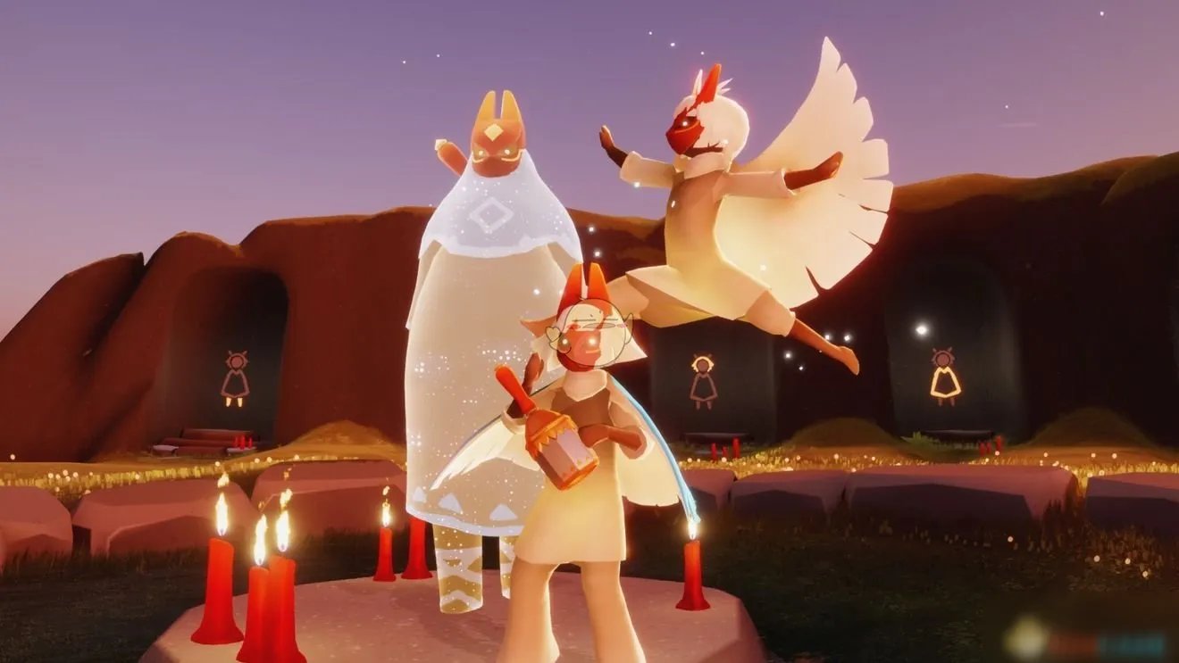 《光遇》红狐狸面具先祖在哪 红狐狸面具先祖位置一览