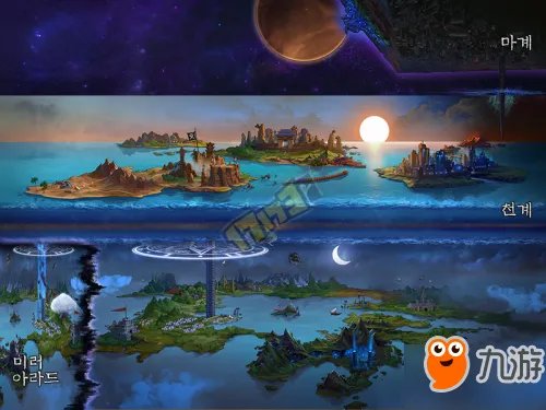 《DNF》韩服起源版本测试新版地图背景预览