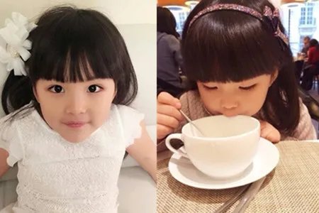 王诗龄海报被选中  小小年纪非常了不起