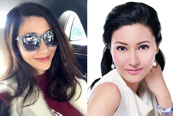 李嘉欣晒笑容自拍颜如画  网友：墨镜亮了求同款