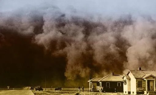 沙尘暴侵袭悉尼：沙尘暴图片末日的景象（图）