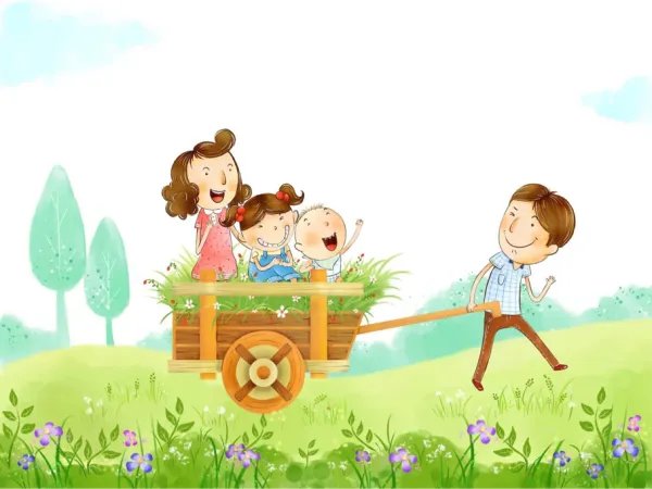 爸爸带3岁娃每天到公司接妻子下班