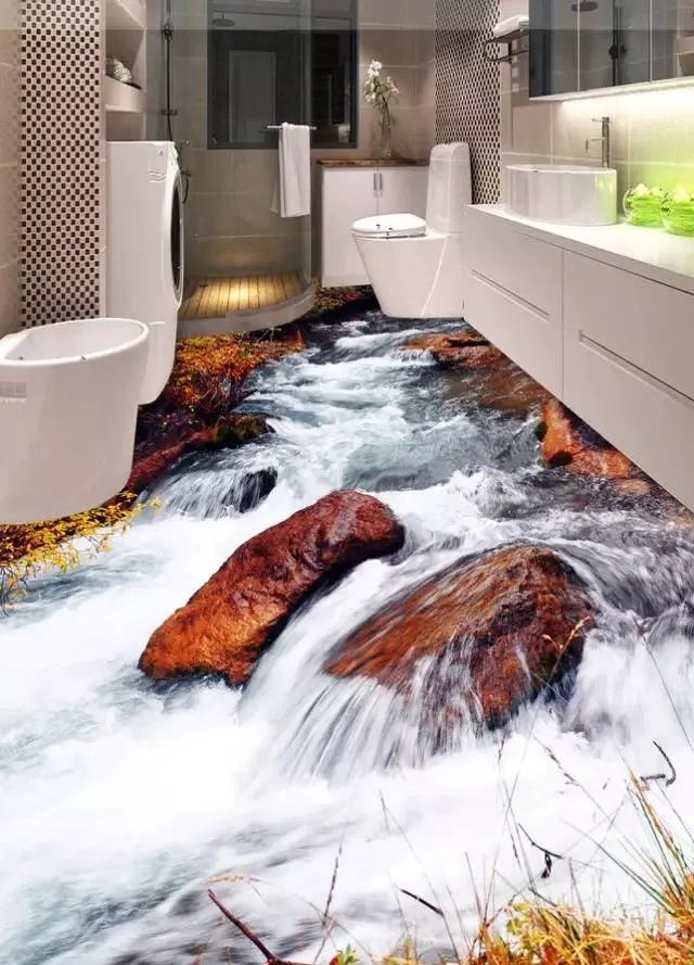 这才叫3D地板,你家的只能叫地面!