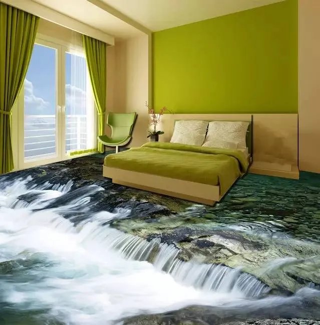 这才叫3D地板,你家的只能叫地面!