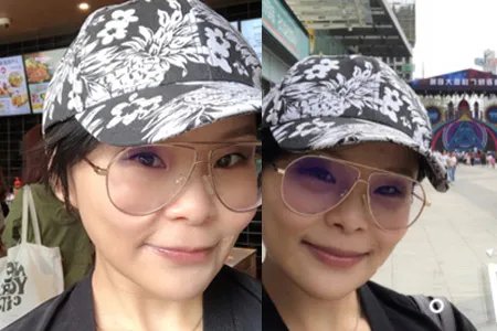 周蕙生日狂收蛋糕被围观 晒自拍眼镜超夸张