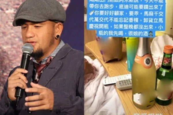 张震岳儿子侧面照 长相帅萌长睫毛吸睛