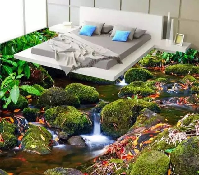 这才叫3D地板,你家的只能叫地面!