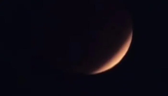 月偏食高清图集来了 2021最新月偏食图片汇总