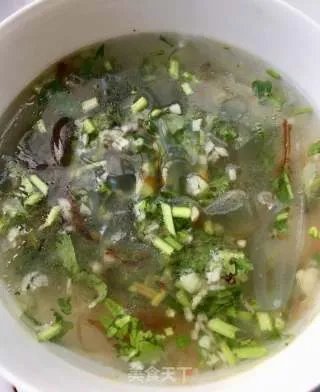 鲜海蜇汤
