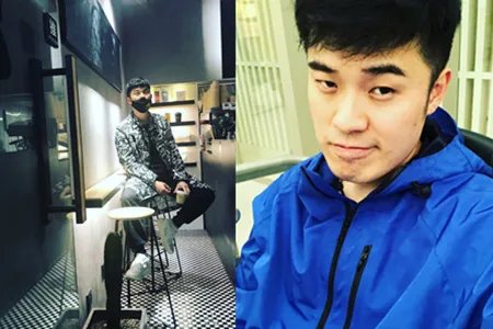 陈赫手拿咖啡沉思 打扮时尚满满文艺范