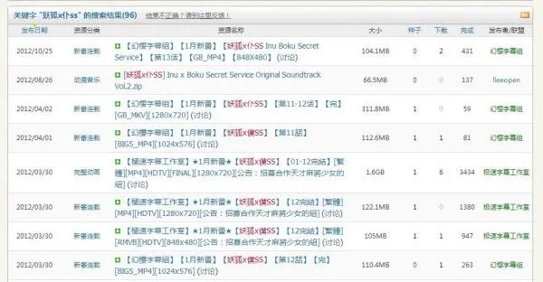 妖狐x仆ss全集下载