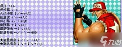 拳皇97出招表键盘带图