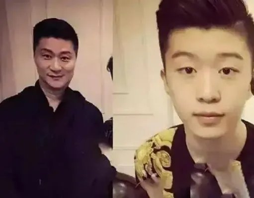 范丞丞和洪天明对比照,一点都不像!