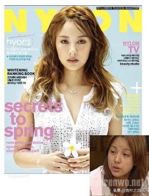 韩国女星素颜差别大吗？