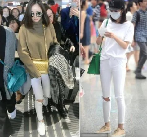 白色紧身衣尴尬图片：女人出门千万不要这样穿（图）