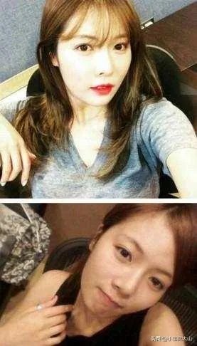 韩国女星素颜差别大吗？