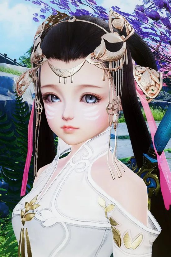 剑网3重制版萝莉捏脸 萌系萝莉脸数据分享