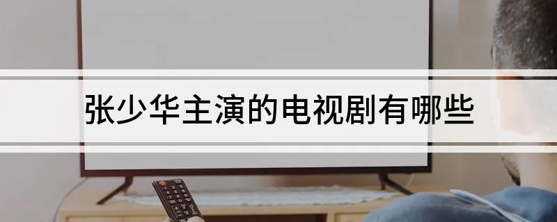 张少华主演的电视剧有哪些