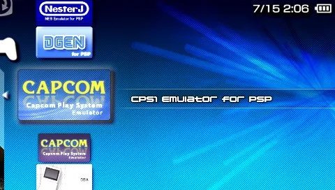 PSP用CPS1和CPS2模拟器详细图文教程
