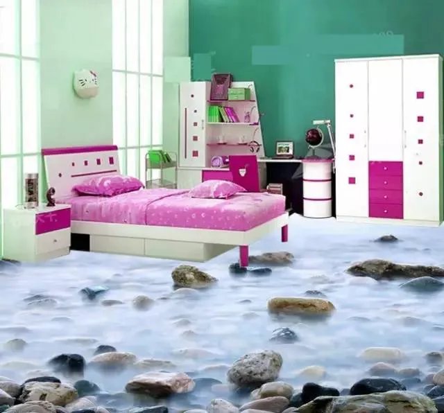 这才叫3D地板,你家的只能叫地面!