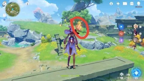 原神轻策庄奇怪的石头在哪 原神古云有螭奇怪的石头在哪