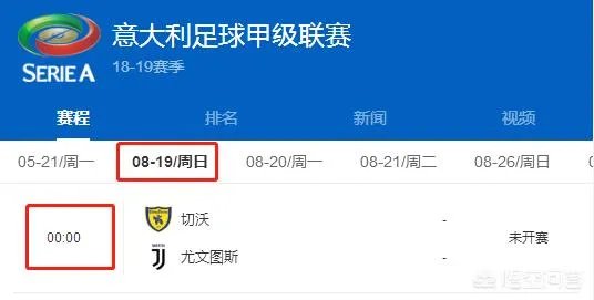 C罗的意甲首秀在什么时候？他能代表尤文图斯收获联赛首球吗？