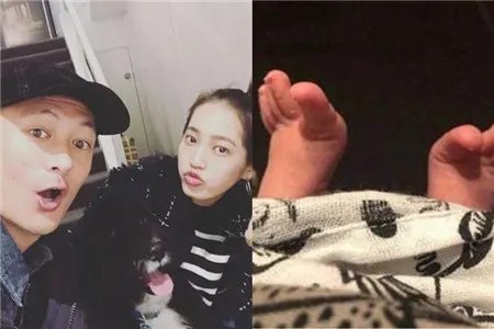 余文乐抱儿子出院 晒Cody小脚照片超可爱