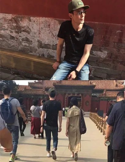 霍建华携周迅逛故宫 被网友戏称是“微服私访”