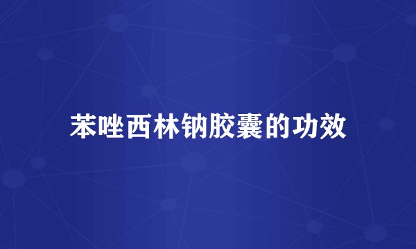 苯唑西林钠胶囊的功效