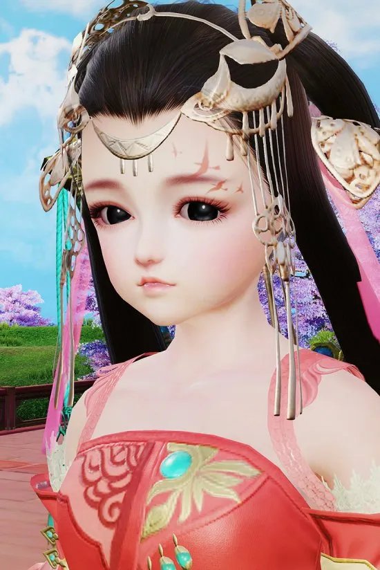 剑网3重制版萝莉捏脸 萌系萝莉脸数据分享