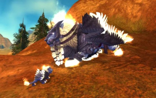 暴雪商城出售新宠物：小翼狮守护者