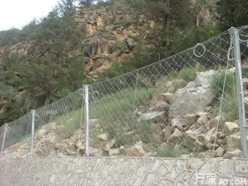 柔性防护网厂家推荐 防护网抑制坡面破坏及水土流失