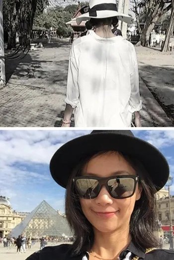 徐静蕾穿白裙出游 网友夸赞好仙好瘦好美